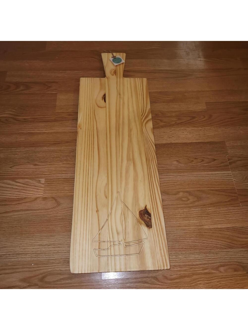 Grace Graffiti Sail Boat Cutting Board